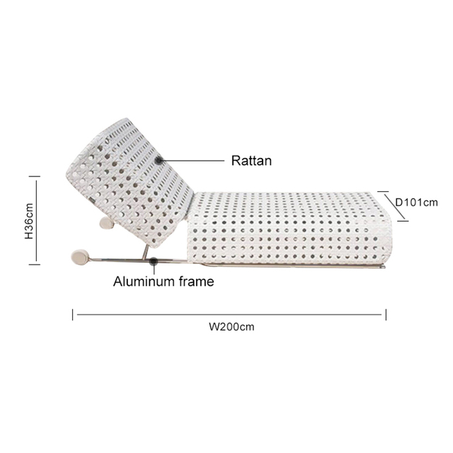 White Customize Patio Foldable Chair
