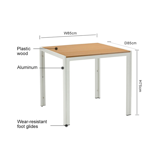 Anti-uv Commercial Hotel Table
