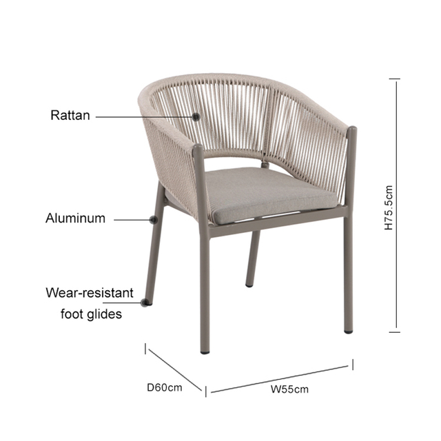 Relaxing Rattan Bar Chair