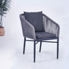 Commercial Grey Rope Chair