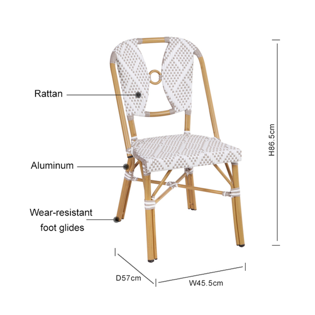 Customized Rattan Chair Garden