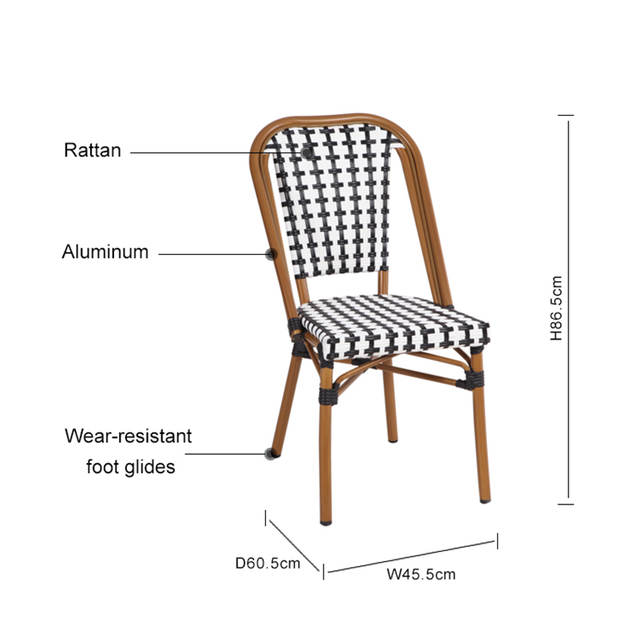 Single Sofa Rattan Bar Chair