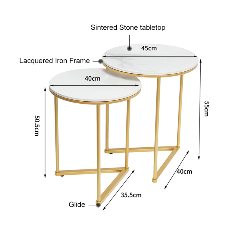 Anti-fouling Apartment Sintered Stone Table