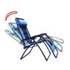 Outdoor Blue Steel Chair