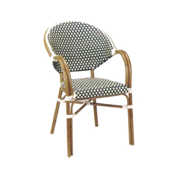 rattan bistro cafe chair