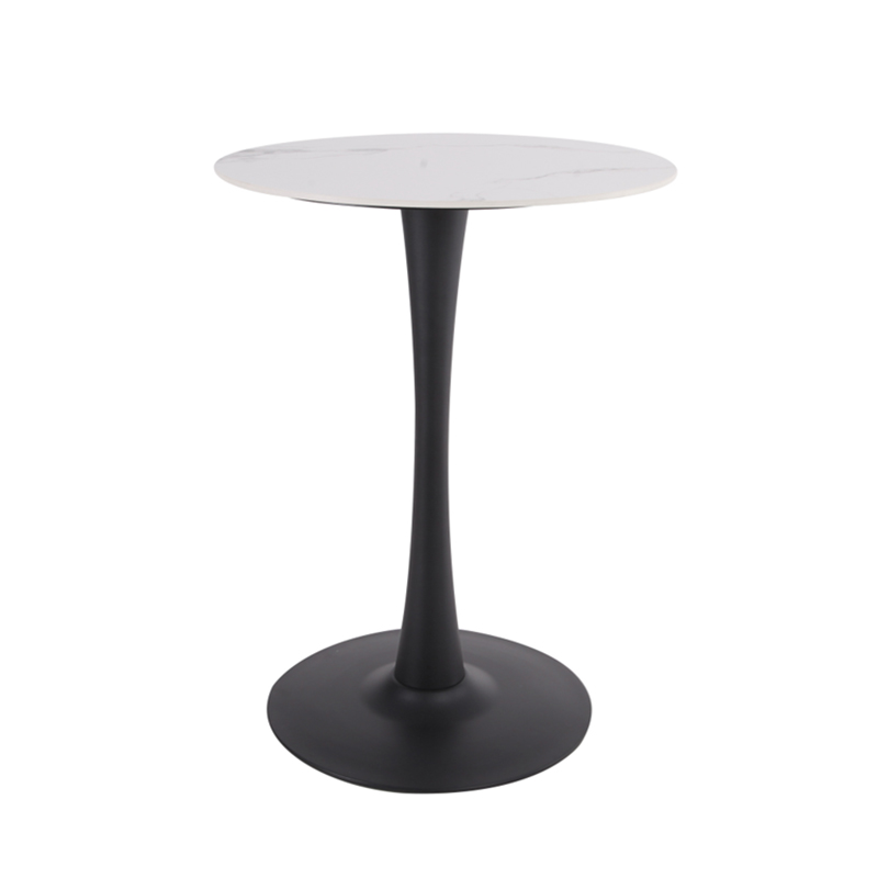 Well-textured Hotel Square Sintered Stone Table