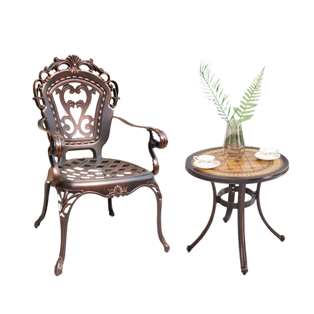 Relaxing Aluminum Restaurant Chair