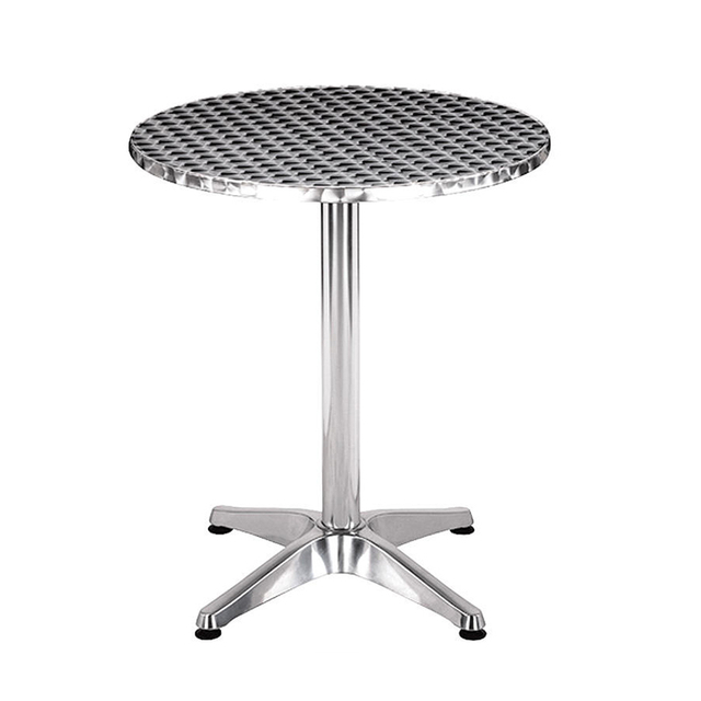 colored outdoor Cafe Metal table top