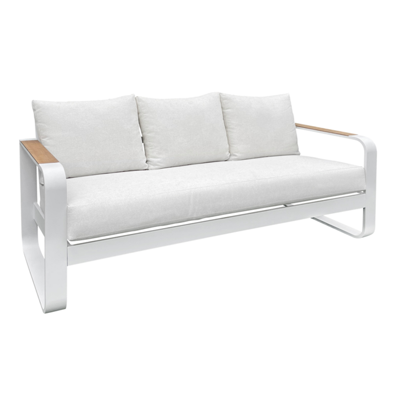 Full Size Plastic Wood 7 Pieces Furniture Set