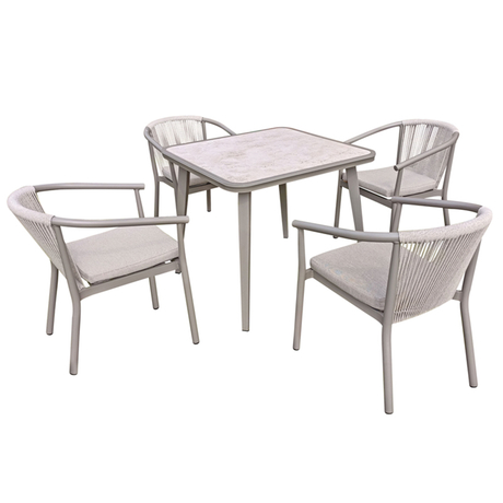 Dining Solid Wood Garden Furniture Set