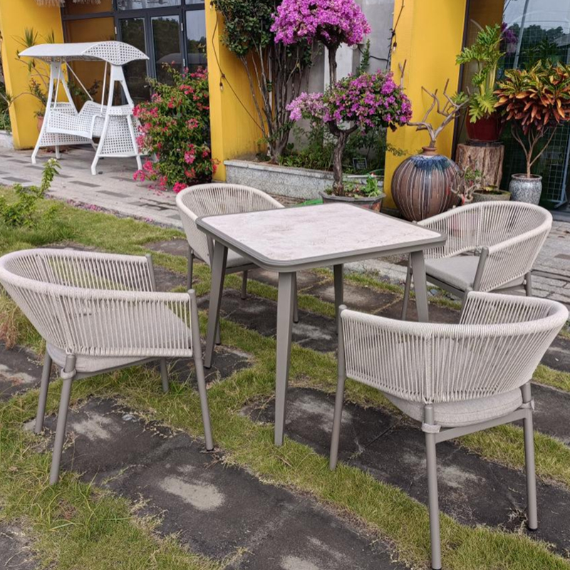 Full Size Textilene Bar Furniture Set