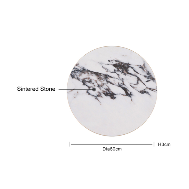 Multi-functional Hotel Rectangle Sintered Stone Table