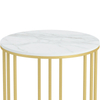 Custom Coffee Round Sintered Stone Table
